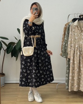 پیراهن مانتویی بابونه3