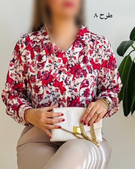 شومیز یقه هفت ناز