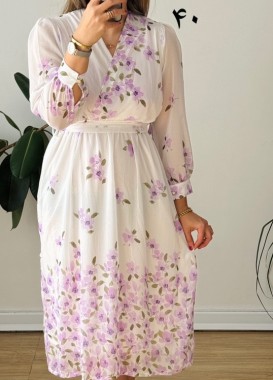 پیراهن حریر سرمه سری 20