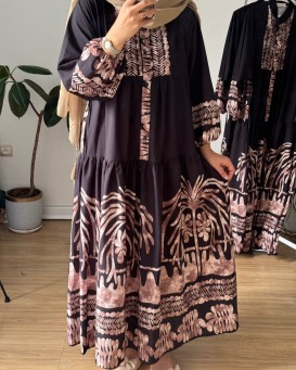 پیراهن ماکسی نخل