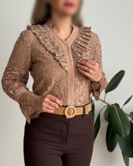 شومیز گیپور آلما