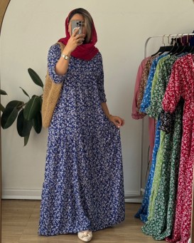 پیراهن ساحلی ماکسی خورشید