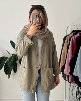 مانو کتان پنبه پایین جیب