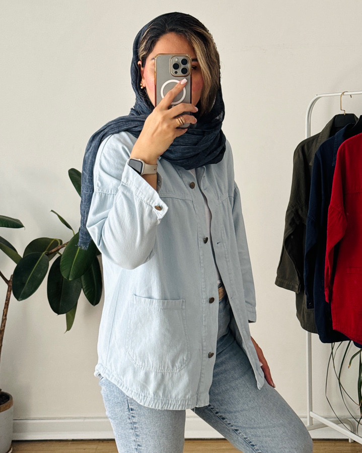 مانو کتان پنبه پایین جیب