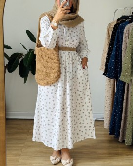 پیراهن مانتویی بابونه6