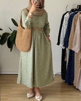 پیراهن مانتویی بابونه6