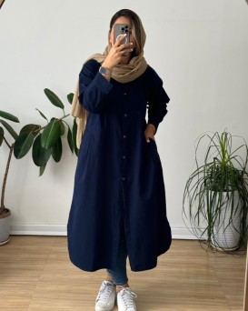 پیراهن مانتویی شهرزاد